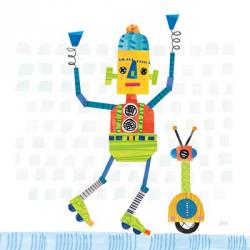 Robot Party I on Square Toys | Obraz na stenu