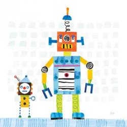 Robot Party II on Square Toys | Obraz na stenu