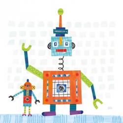 Robot Party III on Square Toys | Obraz na stenu