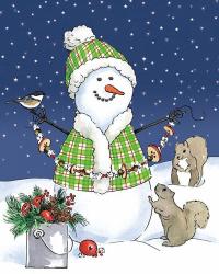Lodge Snowmen I | Obraz na stenu