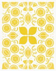 Retro Lemon Otomi Monotone | Obraz na stenu