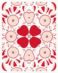 Retro Apple Otomi Monotone | Obraz na stenu