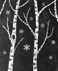 Snowy Birches II | Obraz na stenu
