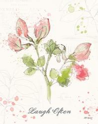Floral Splash II Laugh Often | Obraz na stenu