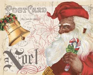 Antique Holiday II Santa | Obraz na stenu