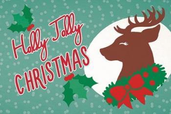 Retro Christmas I Bright | Obraz na stenu