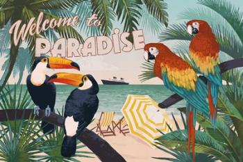Welcome to Paradise I | Obraz na stenu