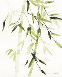 Bamboo Leaves V Green | Obraz na stenu