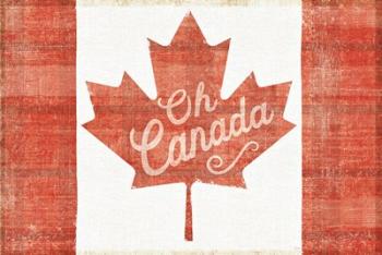 Oh Canada Flag | Obraz na stenu