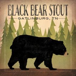 Take a Hike Bear Black Bear Stout | Obraz na stenu