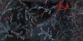 Cardinal Chalkboard | Obraz na stenu