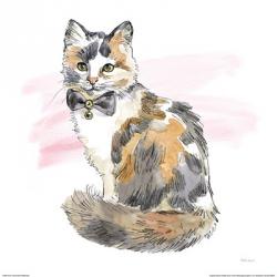 Fancy Cats II Watercolor | Obraz na stenu