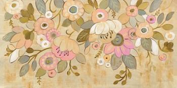 Decorative Pastel Flowers | Obraz na stenu