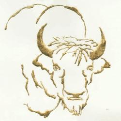 Gilded Bison | Obraz na stenu