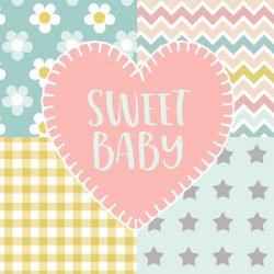 Baby Quilt I Sweet Baby | Obraz na stenu