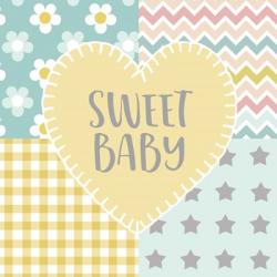 Baby Quilt I Sweet Baby Yellow | Obraz na stenu