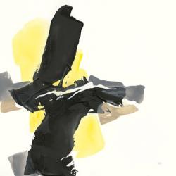 Black and Yellow IV | Obraz na stenu