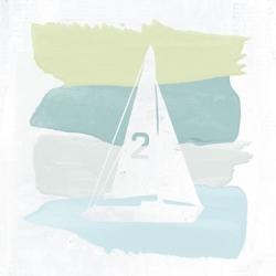 Seaside Swatch Sailboat | Obraz na stenu