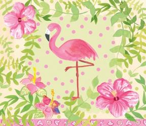 Flamingo Dance I | Obraz na stenu
