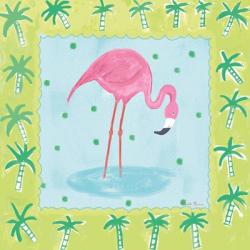 Flamingo Dance III v2 | Obraz na stenu