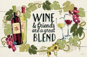 Wine and Friends I | Obraz na stenu