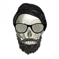 Hipster Skull II | Obraz na stenu