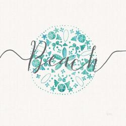 Sea Charms II Gray Words | Obraz na stenu
