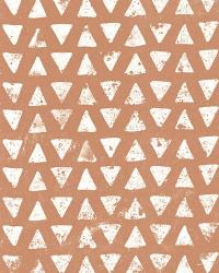Mark Making Tile Pattern IV Rust Crop | Obraz na stenu