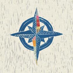 Nautical Collage I on Linen | Obraz na stenu