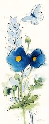 Independent Blooms Blue VI | Obraz na stenu