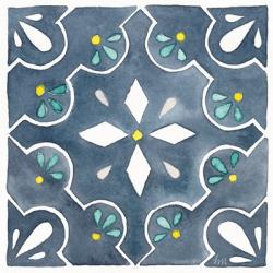 Garden Getaway Tile II Blue | Obraz na stenu