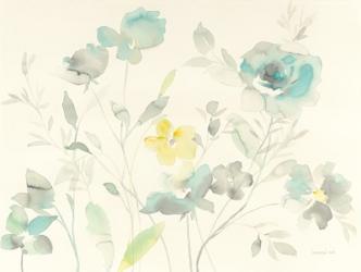 Aqua Roses | Obraz na stenu