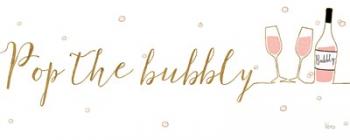 Underlined Bubbly III | Obraz na stenu