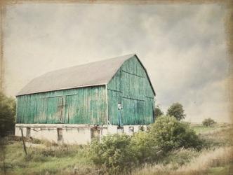 Late Summer Barn I Crop Vintage | Obraz na stenu