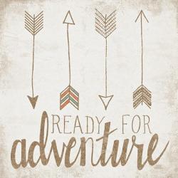 Ready for Adventure Beige | Obraz na stenu