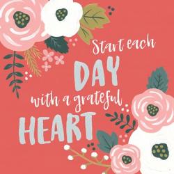 Wildflower Daydreams VII Grateful Heart | Obraz na stenu