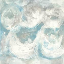 Pale Blue Circles IV | Obraz na stenu