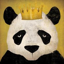 Panda with Crown | Obraz na stenu