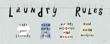 Laundry Rules I | Obraz na stenu