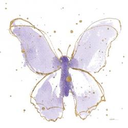 Gilded Butterflies II Lavender | Obraz na stenu