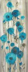 Roadside Flowers I Blue Crop | Obraz na stenu