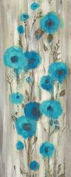 Roadside Flowers II Blue Crop | Obraz na stenu