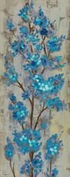 Almond Branch II Blue Crop | Obraz na stenu