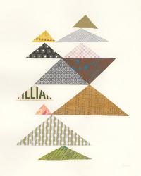 Modern Abstract Triangles II | Obraz na stenu
