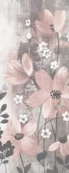 Floral Symphony Blush Gray Crop I | Obraz na stenu