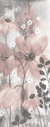 Floral Symphony Blush Gray Crop II | Obraz na stenu