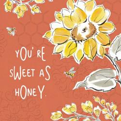 Bee Happy III Spice | Obraz na stenu