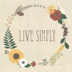 Autumn Garden Live Simply | Obraz na stenu