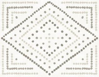 Daisy Dots Tile II Neutral | Obraz na stenu