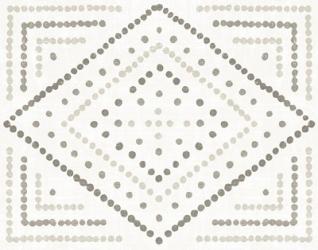 Daisy Dots Tile II Neutral | Obraz na stenu